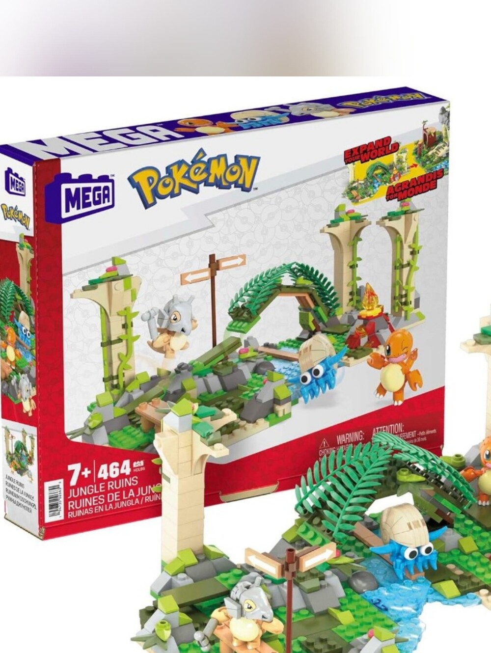 Mega Construx Pokemon Jungle Ruins (464pcs)